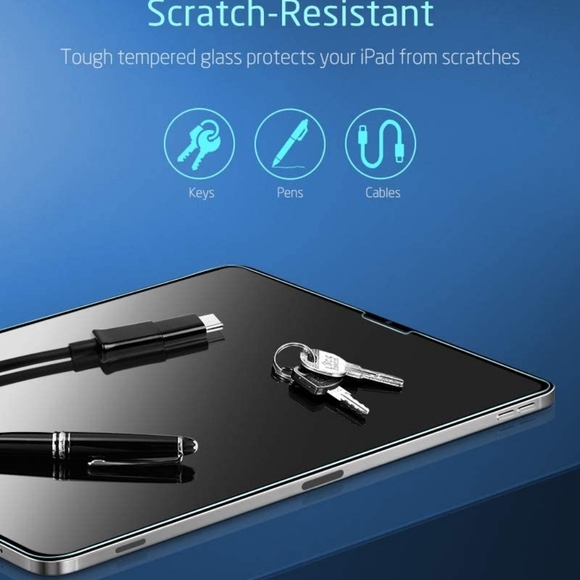 Ipad 10.2 Tempered glass Protector 7th and 8th Generation Screen Protector Glass - Picture 8 of 11